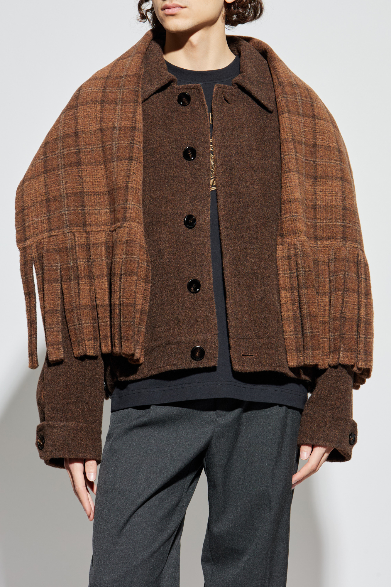 Burberry Wool jacket `Foxhill` with scarf | Men's | Vitkac